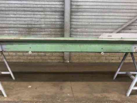 Transportband  4150X400 MM TRANSPORTBAND VLAKKE BAND FLAT BELT CONVEYOR BELT FLACHBAND FÖRDERBAND