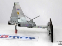 Overige transport- en industriemachines en toebehoren Qmac Modulo rubberschuif vloerschuif 180cm met lepelinsteek