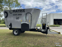 Voermengwagen Vertikaal Matrix Radon Jumbo 20