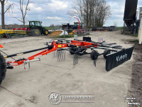 Rugger / Hark / Zwadhark Kubota RA1047T getrokken hark! NIEUW! (Vicon Andex 474T) OPRUIMING!!