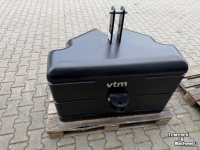 Gebruikte onderdelen van tractoren VTM FRONTHEFGEWICHT BBP-2 800KG