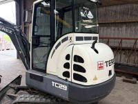 Mini-graver / Mini-graafmachine Terex Tc29