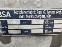 Mesttank BSA BSA Duport mesttank 8 kuub mestverwerking