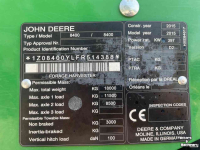 Veldhakselaar John Deere 8400 I Prodrive  40 KM hakselaar Kemper JD 639