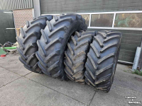 Wielen, Banden, Velgen & Afstandsringen Michelin 580/70R38 en 480/70R28 Omnibib