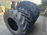 Wielen, Banden, Velgen & Afstandsringen Michelin 580/70R38 en 480/70R28 Omnibib