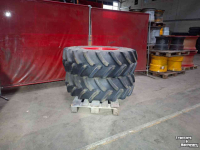 Wielen, Banden, Velgen & Afstandsringen Firestone 420/85R38 Performer & Michelin 480/80R42 AgriBIB