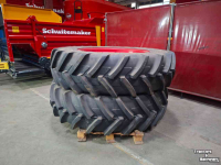 Wielen, Banden, Velgen & Afstandsringen Firestone 420/85R38 Performer & Michelin 480/80R42 AgriBIB
