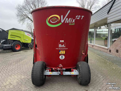 Voermengwagen Vertikaal Van Lengerich V-Mix 12 T voermengwagen