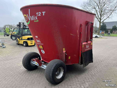 Voermengwagen Vertikaal Van Lengerich V-Mix 12 T voermengwagen