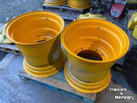 Wielen, Banden, Velgen & Afstandsringen JCB 25x26 velgen