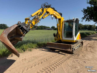 Rupskraan / Graafmachine op rupsen Mecalac MCR 8 Graafmachine