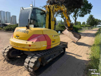 Rupskraan / Graafmachine op rupsen Mecalac MCR 8 Graafmachine