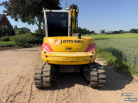 Rupskraan / Graafmachine op rupsen Mecalac MCR 8 Graafmachine