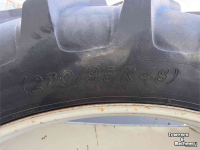 Wielen, Banden, Velgen & Afstandsringen Michelin 270/95R48 & 12.4R28 cultuurwiel set