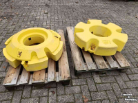 Wielgewichten John Deere binnen wielgewichten / ballastgewichten/ achterwielen