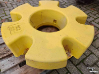 Wielgewichten John Deere binnen wielgewichten / ballastgewichten/ achterwielen