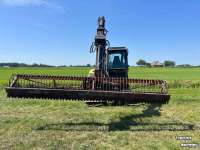 Rupskraan / Graafmachine op rupsen Mecalac 8 MCR