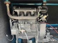 Stationare motor/pomp set  onderstel geluid gedempt , MWM 3 cilinder