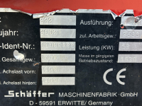 Shovel / Wiellader / Kniklader Schäffer Schaffer 222 kniklader