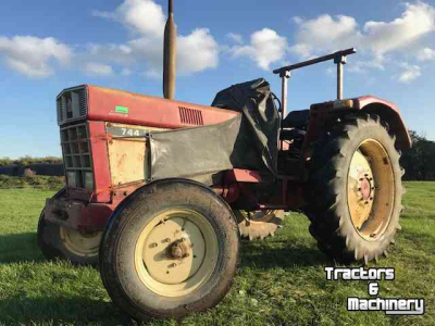 Tractor / Trekker International 744 VERKOCHT/SOLD/VERKAUFT