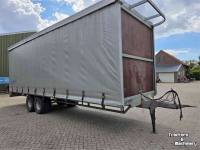 Transport zeilwagen / Oogstwagen  V.d. Beucken Oogstwagen / Oogsttrailer / Zeilwagen
