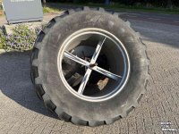 Wielen, Banden, Velgen & Afstandsringen Michelin 540/65R34 Dubbelucht