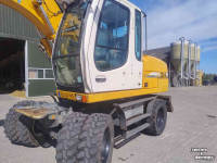 Bandenkraan / Graafmachine op wielen Liebherr A314