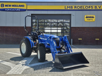 Smalspoor tractor New Holland Boomer 55 HST met voorlader