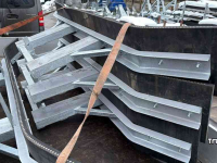 Rubberschuif Roo Rubber Vuilschuiver / Rubberschuif / Modderschuif / Erfschuif / Mestschuif met Lepelinsteek