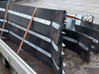 Rubberschuif Roo Rubber Vuilschuiver / Rubberschuif / Modderschuif / Erfschuif / Mestschuif met Lepelinsteek