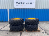 Telescopische Shovel / Wiellader / Kniklader Michelin 460/70R24 Band + velg JCB
