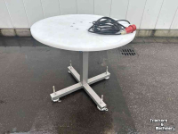 Overige inschuurmachines en toebehoren  draaitafel 120-150-200