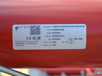 Rotorkopeg Kverneland M SERIE