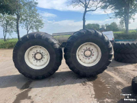 Wielen, Banden, Velgen & Afstandsringen Michelin Mega X BIB 1050/50R32