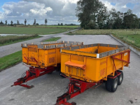 Kipper / Kiepwagen / Landbouwkipper Miedema Prestige 85 2 stuks