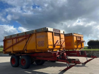Kipper / Kiepwagen / Landbouwkipper Miedema Prestige 85 2 stuks
