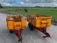 Kipper / Kiepwagen / Landbouwkipper Miedema Prestige 85 2 stuks