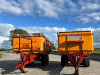 Kipper / Kiepwagen / Landbouwkipper Miedema Prestige 85 2 stuks