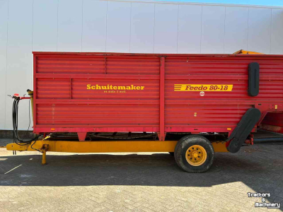 Voerverdeelwagen  / Voerdoseerwagen Schuitemaker Feedo 80-18