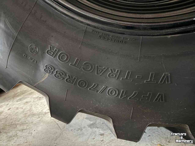 Wielen, Banden, Velgen & Afstandsringen Bridgestone VF 600/65r28 VF 710/70r38