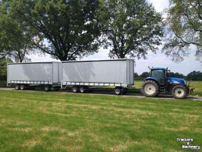 Vierwielige wagen / Landbouwwagen Heuvelmans Zeilwagens