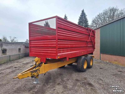 Silagewagen Schuitemaker Zelfbouw silagewagen