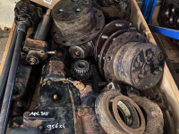 Gebruikte onderdelen van tractoren Case-IH ZF APL345 vooras onderdelen