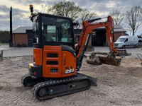 Mini-graver / Mini-graafmachine Hitachi ZX26U