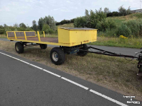 Vierwielige wagen / Landbouwwagen Kersten 6 tons landbouwwagen 600x225cm bakkenwagen