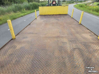 Vierwielige wagen / Landbouwwagen Kersten 6 tons landbouwwagen 600x225cm bakkenwagen
