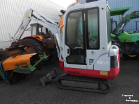 Mini-graver / Mini-graafmachine Takeuchi TB 016