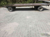 Vierwielige wagen / Landbouwwagen  Platte wagen balenwagen hooiwagen