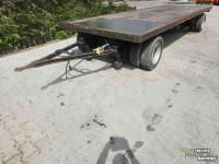 Vierwielige wagen / Landbouwwagen  Platte wagen balenwagen hooiwagen